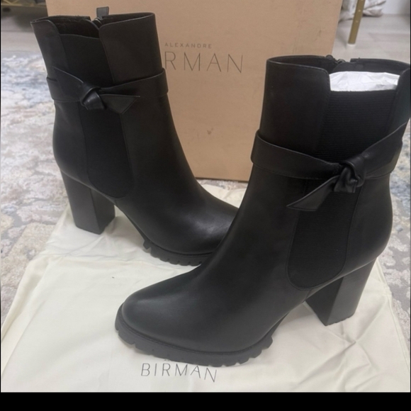 Alexandre Birman Clarita Rain Boot Black Size 8 M Brand New - Picture 5 of 5